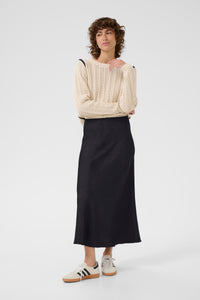 Part Two Laurina Skirt Dark Navy