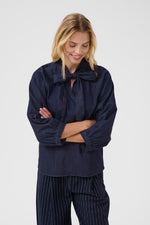 Load image into Gallery viewer, Part Two Sassi Blouse Denim
