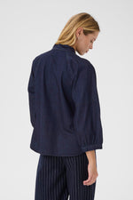 Load image into Gallery viewer, Part Two Sassi Blouse Denim
