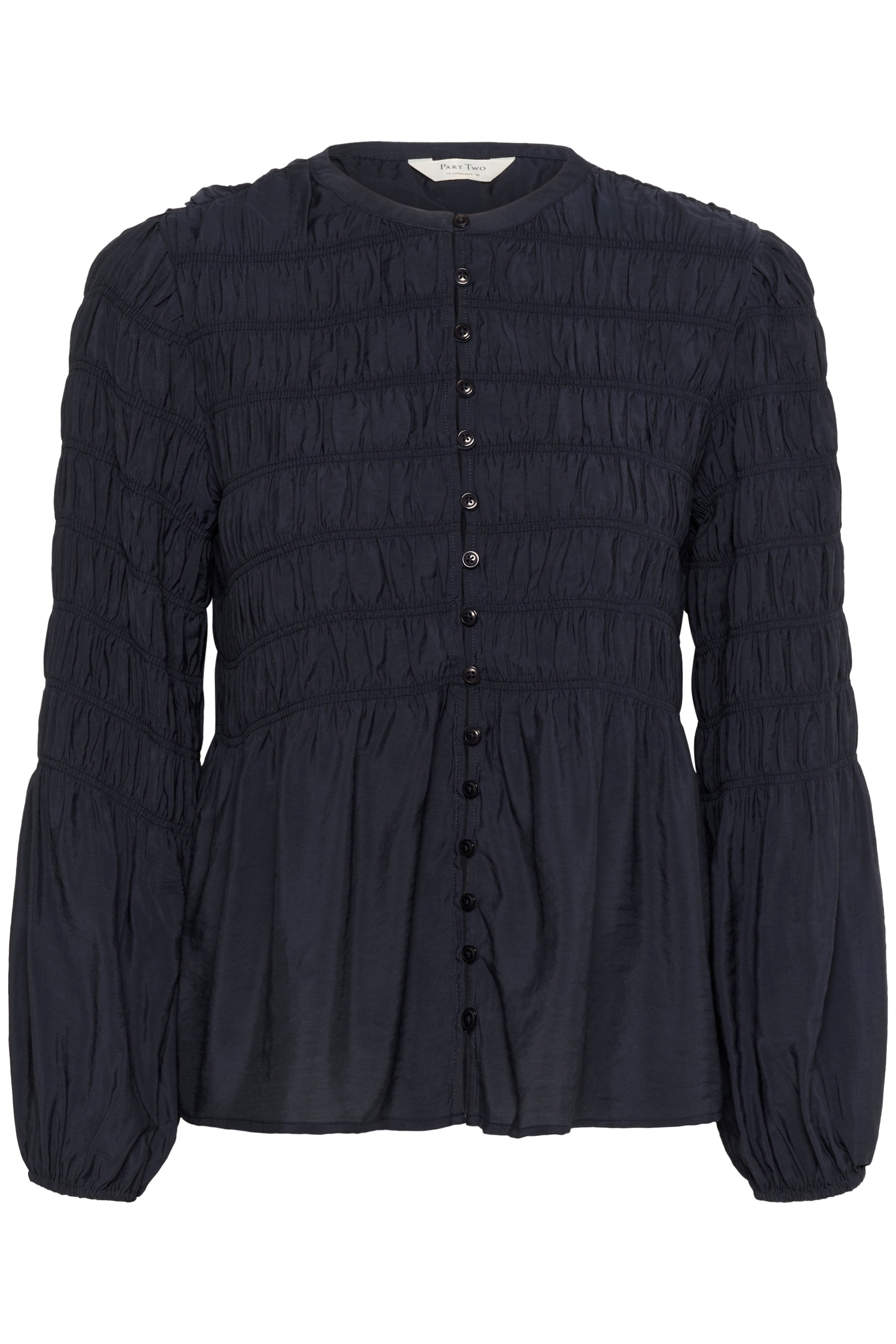 Part Two Siffe Navy Blouse