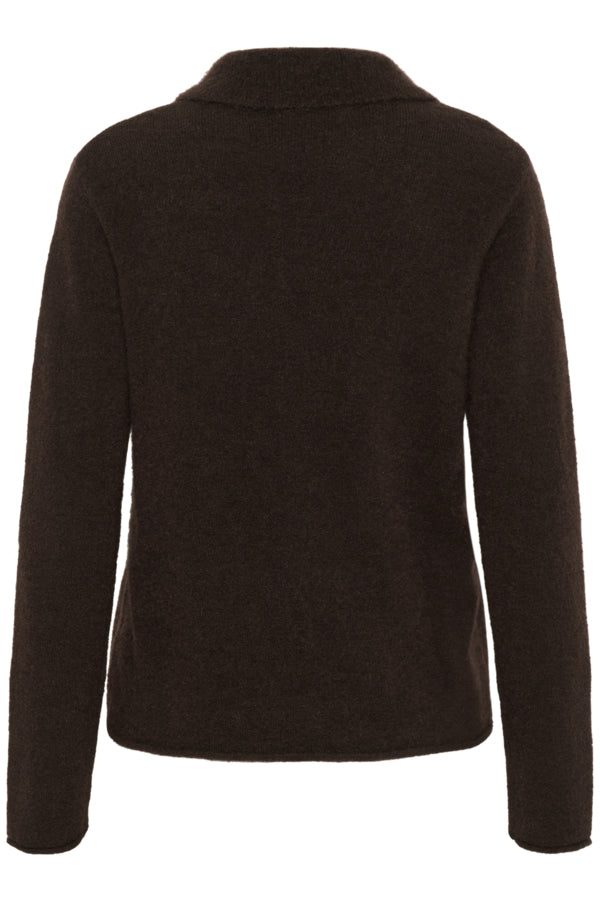 Part Two Silya Chocolate Brown Jumper