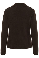 Load image into Gallery viewer, Part Two Silya Chocolate Brown Jumper
