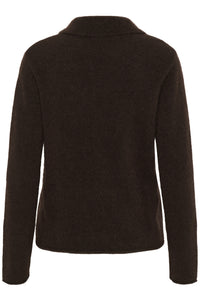 Part Two Silya Chocolate Brown Jumper