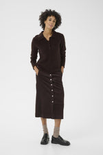 Load image into Gallery viewer, Part Two Silya Chocolate Brown Jumper
