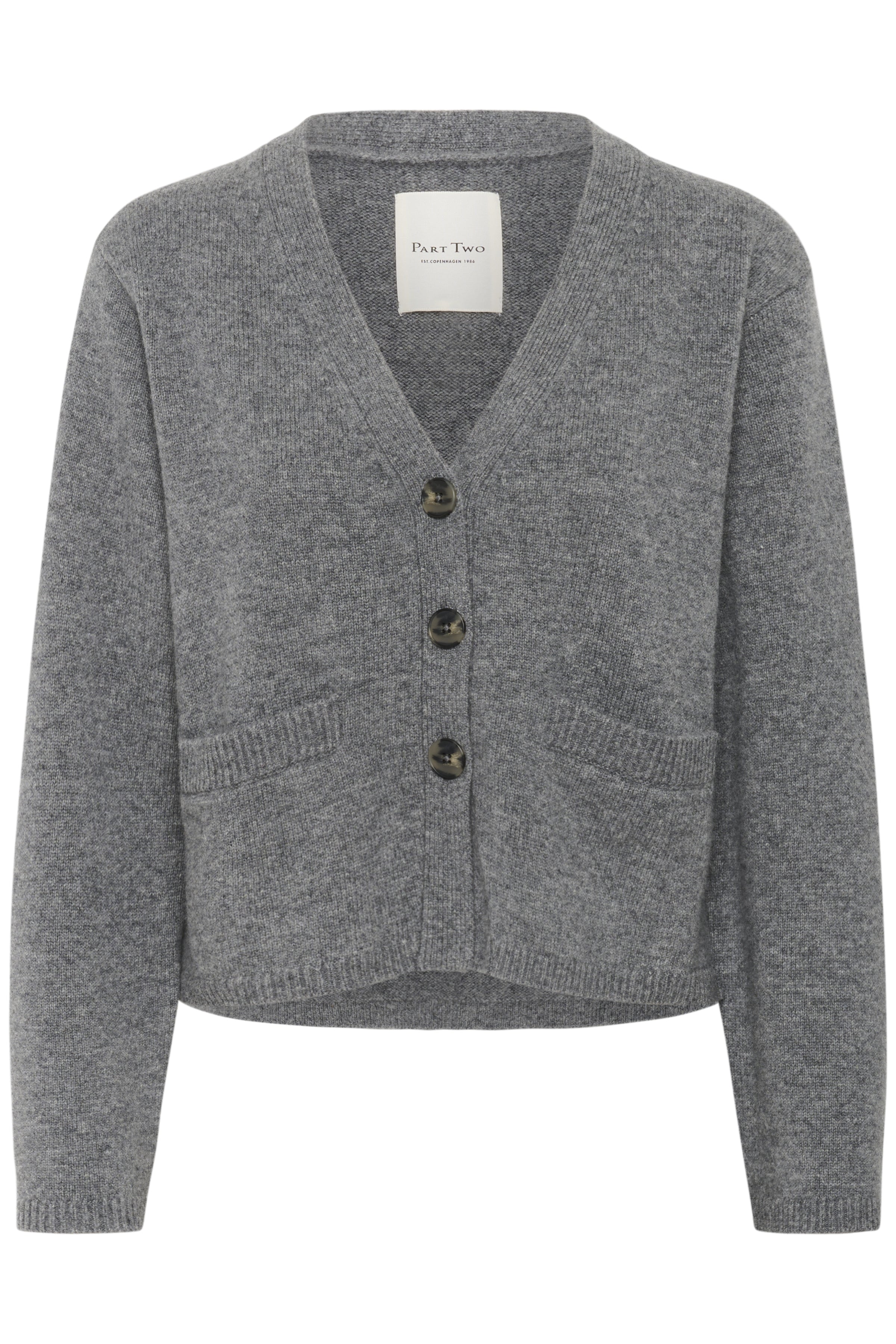 Part Two Sveva Cardigan Grey
