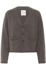 Load image into Gallery viewer, Part Two Sveva Cardigan Soft Brown
