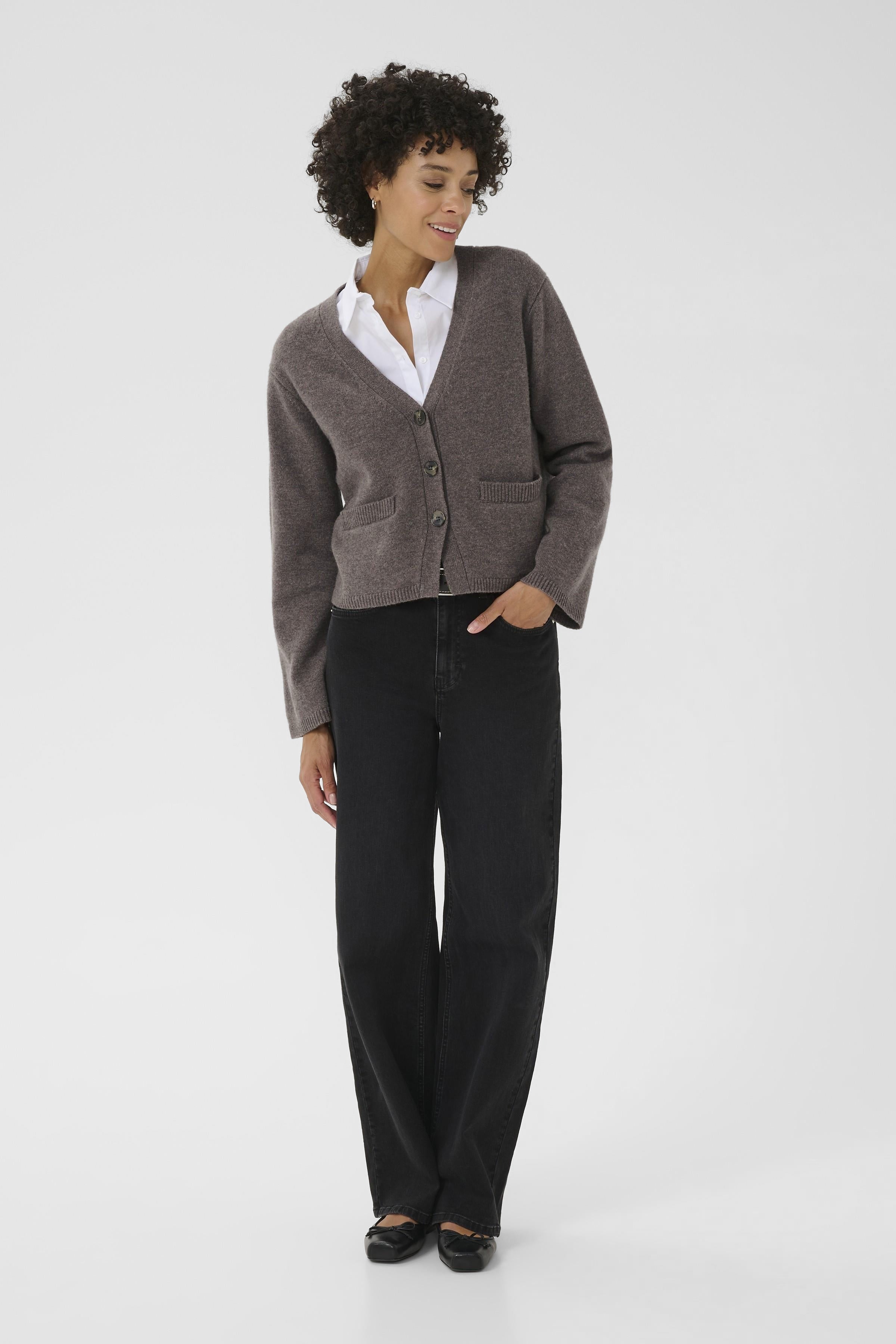 Part Two Sveva Cardigan Soft Brown