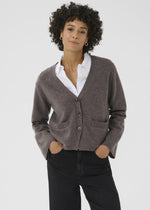 Load image into Gallery viewer, Part Two Sveva Cardigan Soft Brown

