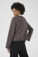 Load image into Gallery viewer, Part Two Sveva Cardigan Soft Brown
