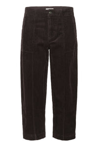 Part Two Netta Cord Trousers Chocolate Brown