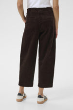 Load image into Gallery viewer, Part Two Netta Cord Trousers Chocolate Brown
