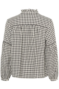 Part Two Samilla Black and White Blouse