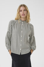 Load image into Gallery viewer, Part Two Samilla Black and White Blouse
