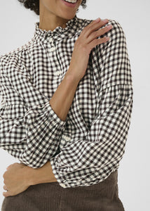 Part Two Samilla Black and White Blouse