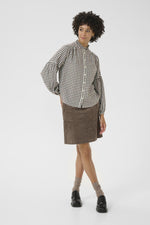 Load image into Gallery viewer, Part Two Samilla Black and White Blouse
