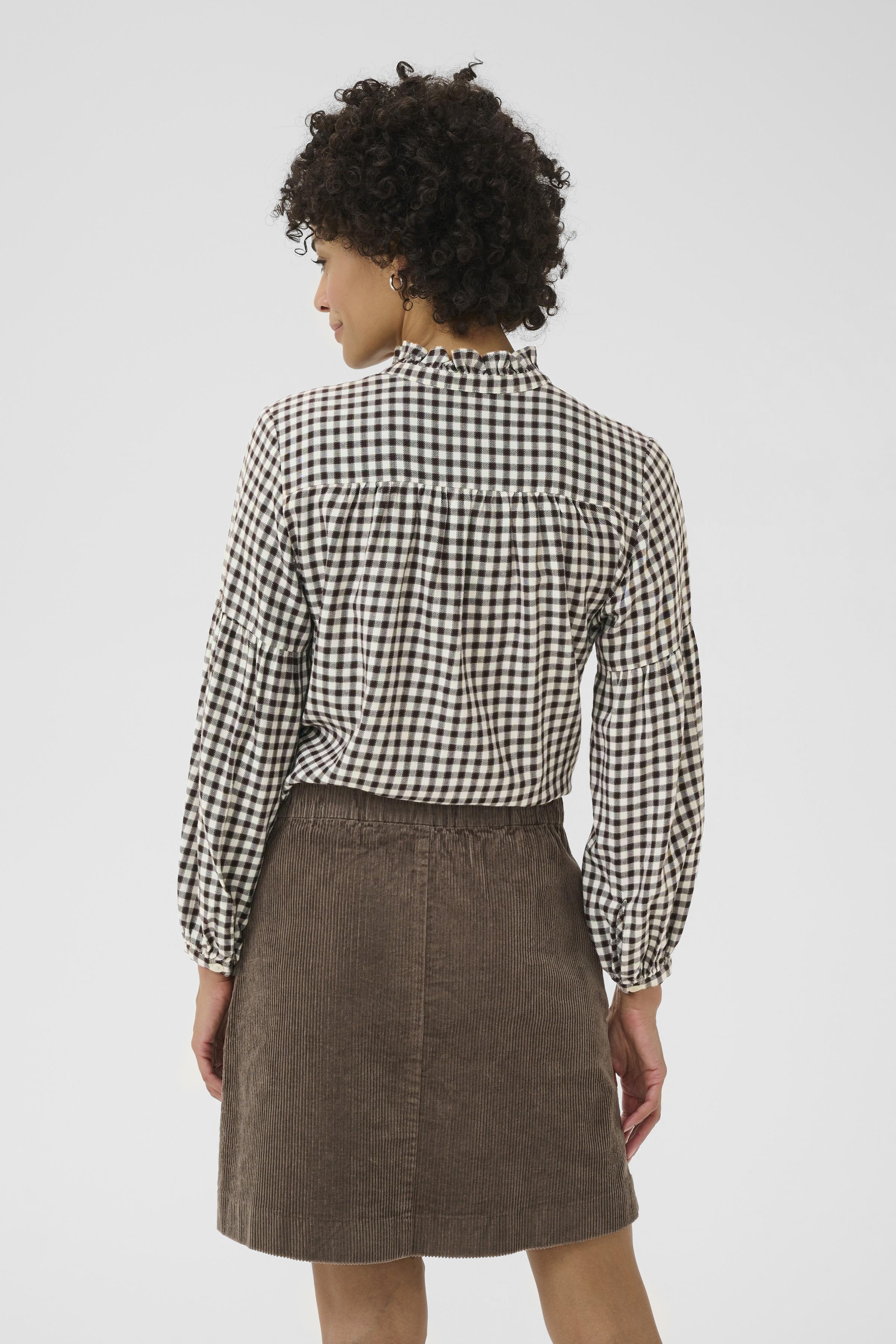 Part Two Samilla Black and White Blouse