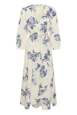 Load image into Gallery viewer, Part Two Alya Dress Blue Flowers
