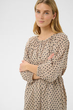 Load image into Gallery viewer, Part Two Avandi Polka Dot Dress
