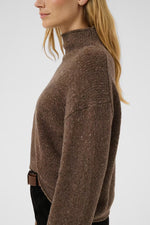 Load image into Gallery viewer, Part Two Chanelly Jumper Chocolate
