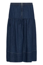 Load image into Gallery viewer, Part Two Nellia Skirt Dark Denim
