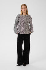 Load image into Gallery viewer, Part Two Siffe Top with Smocking
