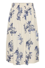 Load image into Gallery viewer, Part Two Skirt Blue Floral Amaia
