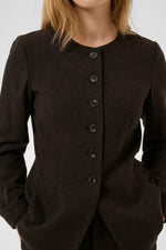 Load image into Gallery viewer, Part Two Celinn Jacket Mole Brown
