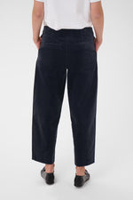 Load image into Gallery viewer, Part Two Netta Cord Trousers Dark Navy
