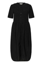 Load image into Gallery viewer, Part Two Anella Black Dress
