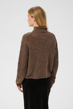 Load image into Gallery viewer, Part Two Chanelly Jumper Chocolate
