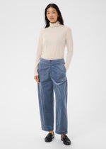 Load image into Gallery viewer, Part Two Netta Cord Trousers Flint Blue

