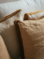 Load image into Gallery viewer, Alpha Cushion Square Linen 45cm x 45cm
