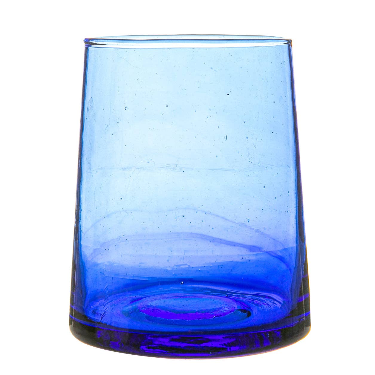 Recycled Tumbler Glass 260ml Blue