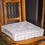 Load image into Gallery viewer, French Mattress Dining Chair Cushion - Cream

