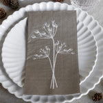 Load image into Gallery viewer, Paper Napkin Greige Seed Head Pack of 16
