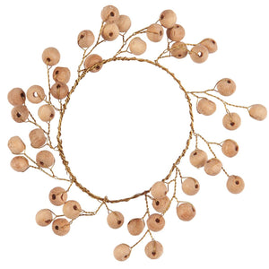 Wire and Wooden Bead Napkin Ring