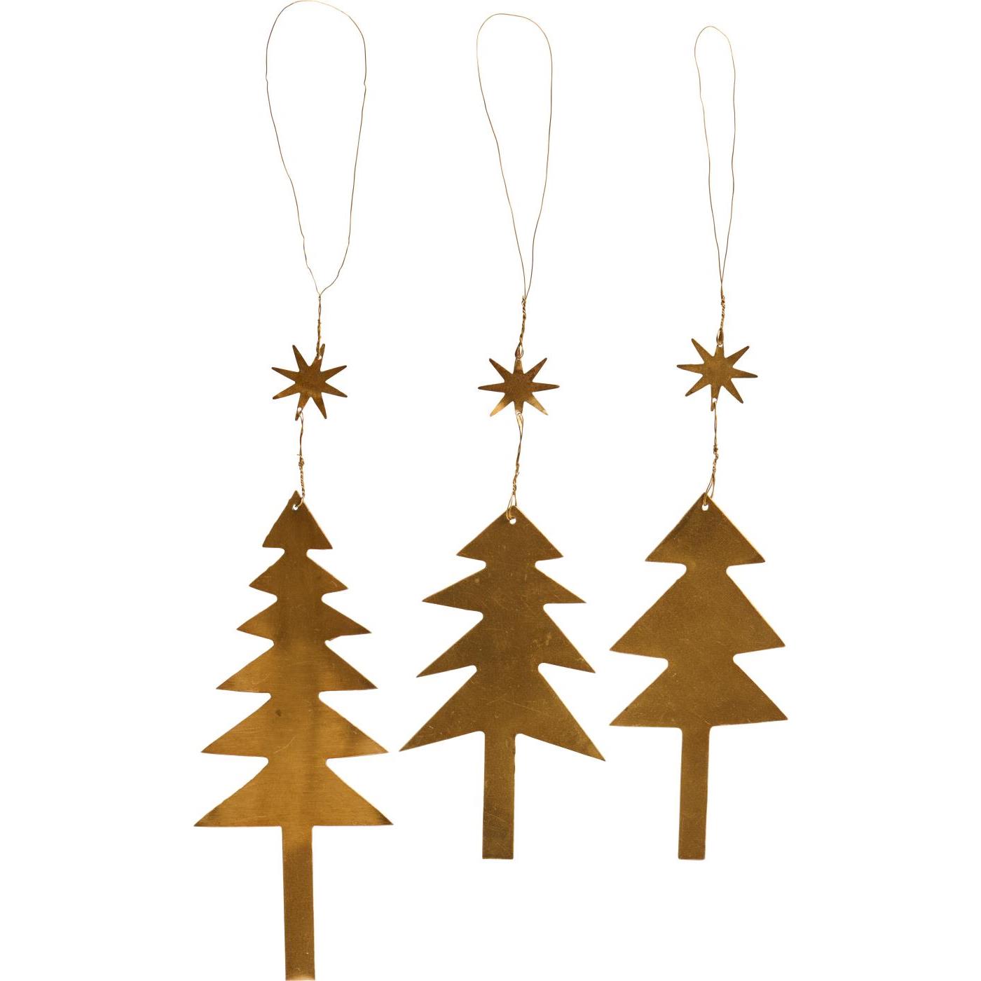 Brass Tree Decoration Hanging