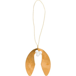 Brass Mistletoe Decoration