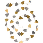 Load image into Gallery viewer, Heart Brass and Metal Garland
