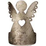 Load image into Gallery viewer, Metal Tea Light Holder Angel Design
