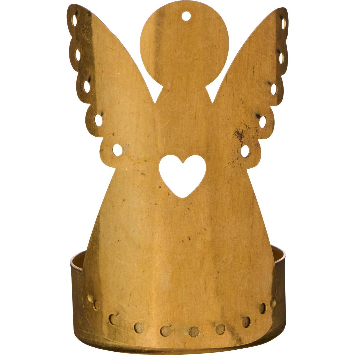 Brass Angel Tea Light Candle Holder