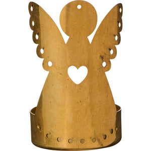 Brass Angel Tea Light Candle Holder