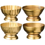 Load image into Gallery viewer, Brass Tea Light Holders Assorted
