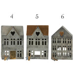 Load image into Gallery viewer, Metal House Tea Light Candle Holder 6 designs

