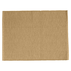 Ribbed Cotton Placemat Beige