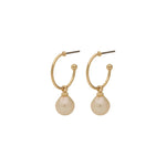 Load image into Gallery viewer, Eila Pearl Earrings Gold
