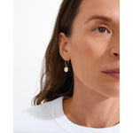 Load image into Gallery viewer, Eila Pearl Earrings Gold
