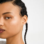 Load image into Gallery viewer, Ava Star Stud Earrings Silver
