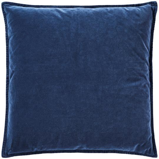 Velvet Cushion Indigo Blue