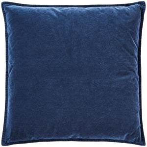 Velvet Cushion Indigo Blue